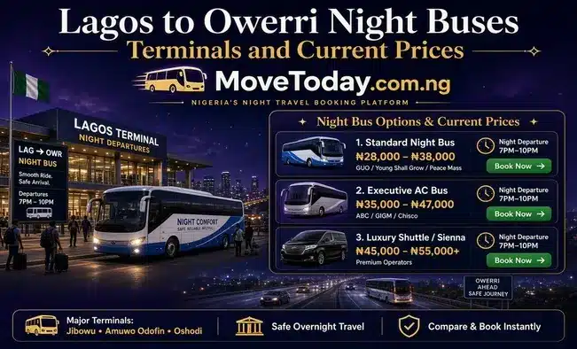 Lagos to owerri night bus