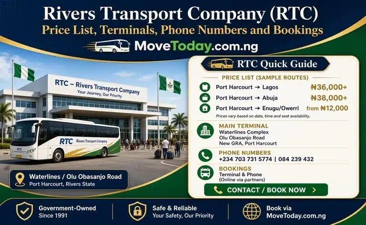 Rivers Transport Company RTC transport fare